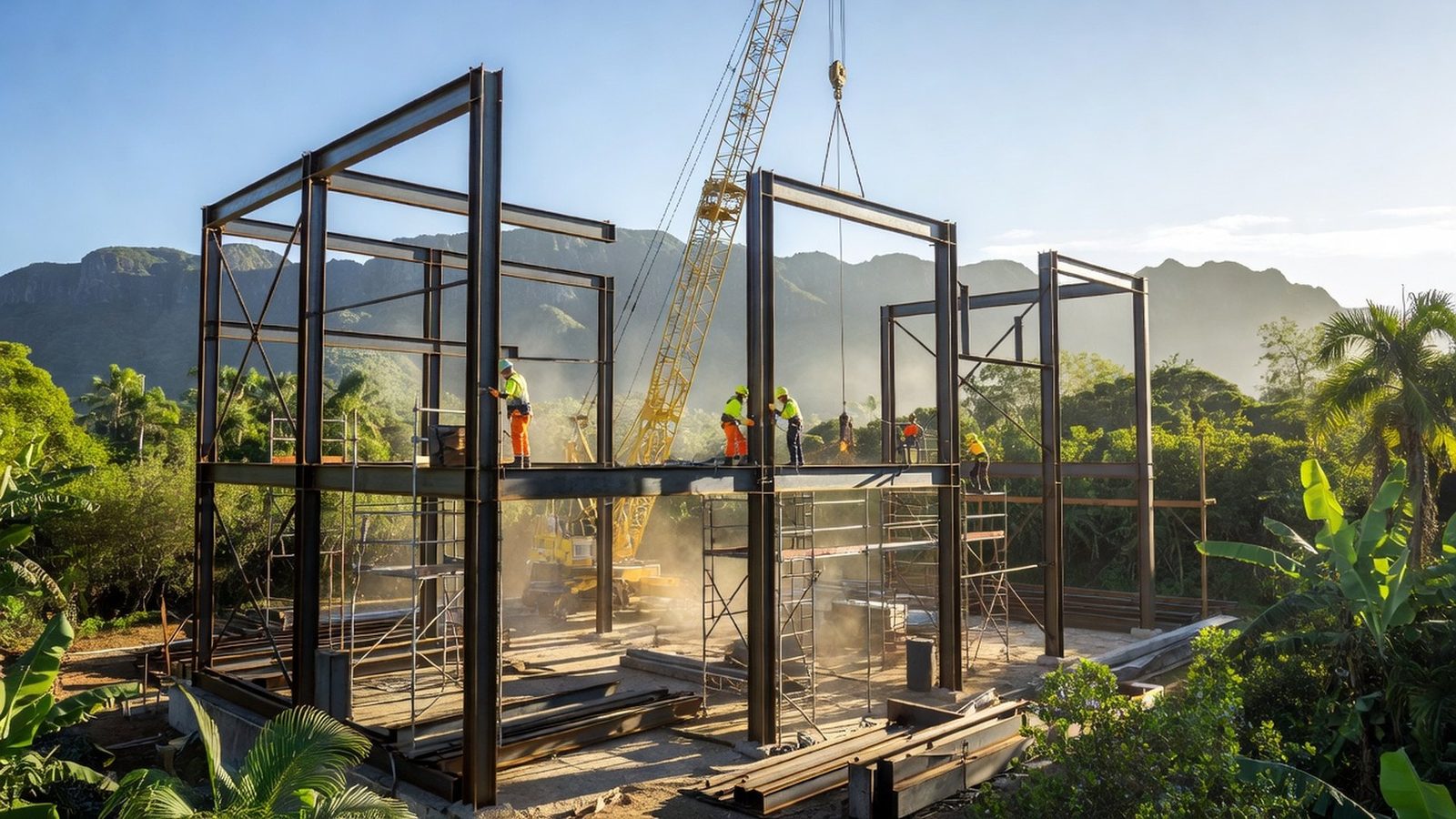 Structural Steel Fabrication & Erection